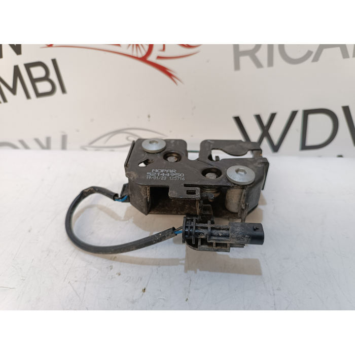 52144950 SERRATURA COFANO ANTERIORE LATO SINISTRO JEEP RENEGADE 1.6 MTJ 2018\2024