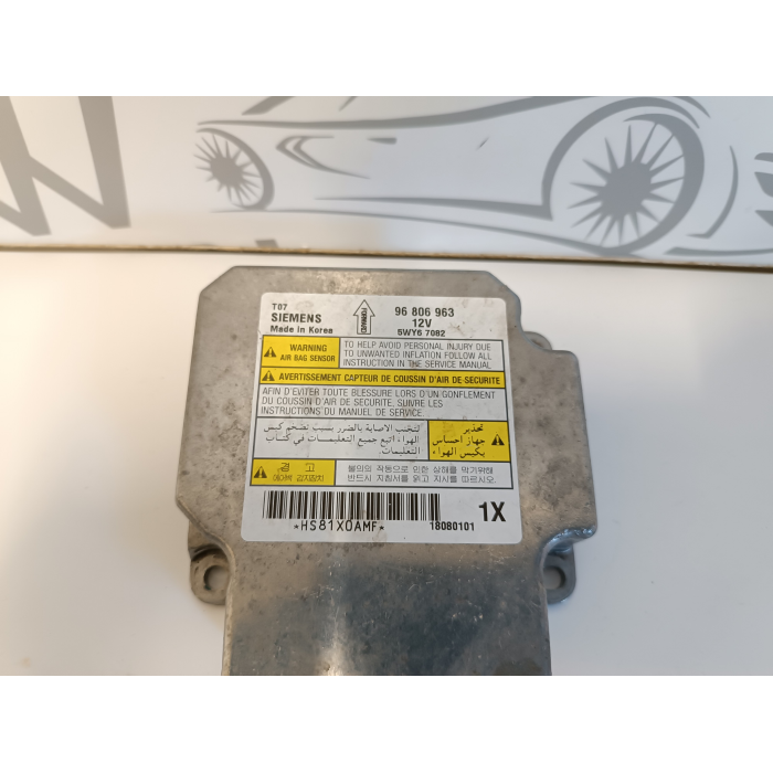 96806963 - 5WY67082 CENTRALINA CRUSCOTTO AIRBAG CHEVROLET AVEO 2006 - 2008 