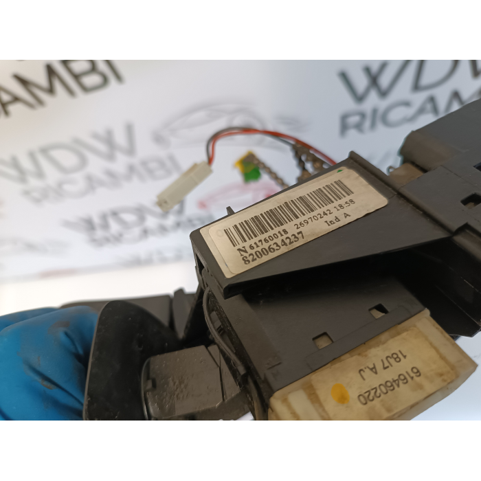 8200634237 DEVIOLUCI CONTATTO SPIRALATO LEVE RENAULT CLIO 2005 - 2009 2 SERIE 