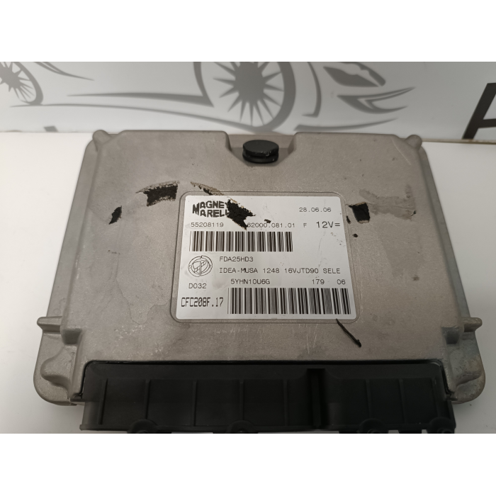 55208119 CENTRALINA CAMBIO AUTOMATICO LANCIA MUSA 1.3 MTJ 90CV 2006-2012 FDA25HD3 - CFC208F17 