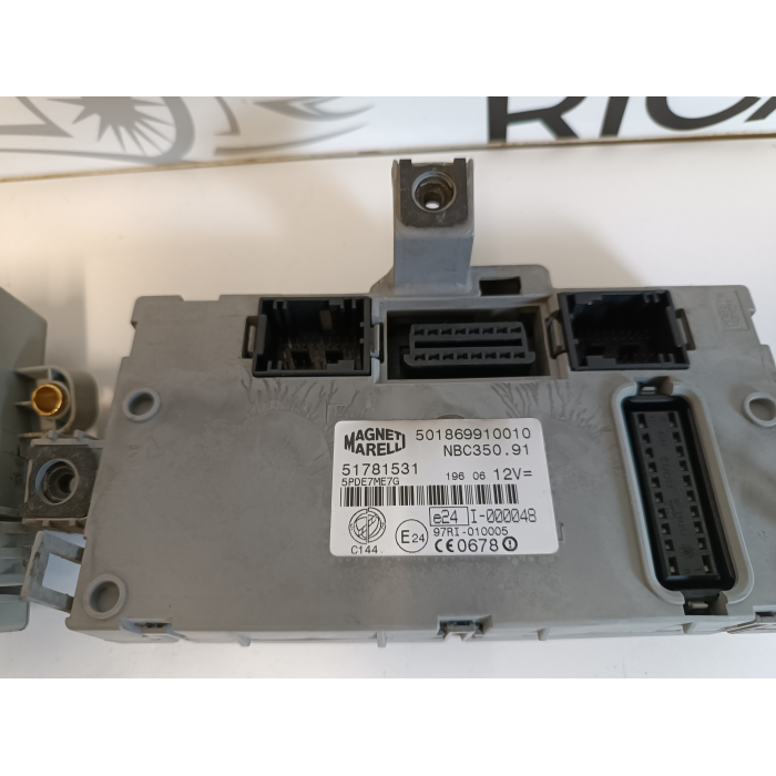 51781531 - 51732919 - 501869910010 CENTRALINA BODY COMPUTER LANCIA MUSA 1.3 MJT 90CV 