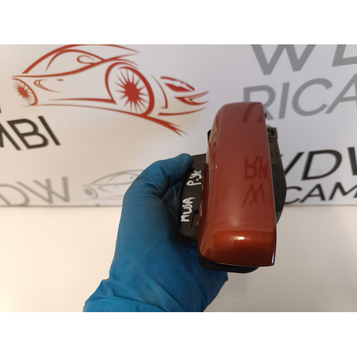 MANIGLIA ESTERNA PORTA POSTERIORE SINISTRA SX ROSSA LANCIA MUSA - FIAT IDEA (2007\2012) 