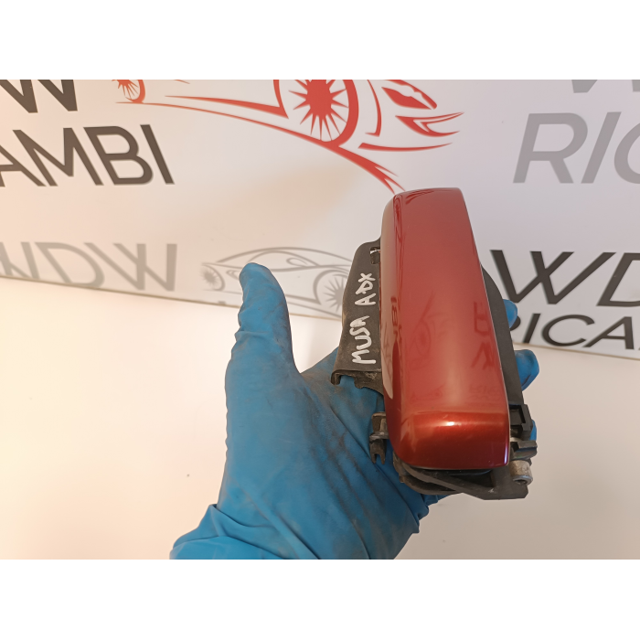 MANIGLIA ESTERNA PORTA ANTERIORE ANT DESTRA DX ROSSA LANCIA MUSA - FIAT IDEA (2007\2012) 