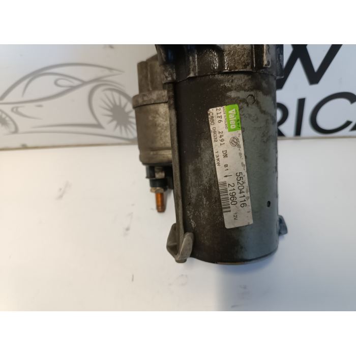 55204116 MOTORINO AVVIAMENTO MOTORE FIAT GRANDE PUNTO - LANCIA MUSA 1.3 90CV \ 75CV 