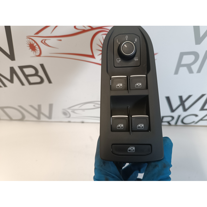 5G0959857E - 5H0867255 PULSANTE ALZAVETRO ANTERIORE SINISTRO VW GOLF 8 8.5 2020-2025