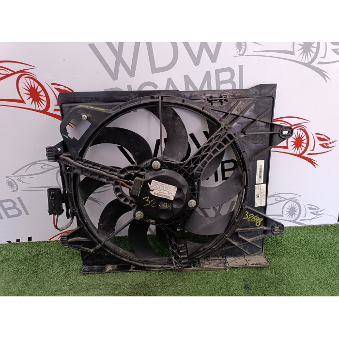 519450620 VENTOLA ELETTROVENTOLA FIAT PANDA 319 (DAL 2012 >) 1.3 MTJ USATO ORIGINALE
