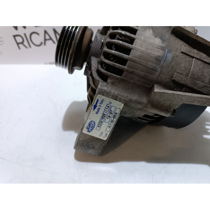 63321626 ALTERNATORE 14V 65A MAGNETI MARELLI FIAT PUNTO 176 1.2 (1993\1999)