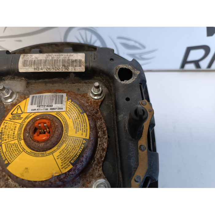 451300D160F AIRBAG VOLANTE STERZO LATO GUIDA TOYOTA YARIS B XP90 2005-2011 