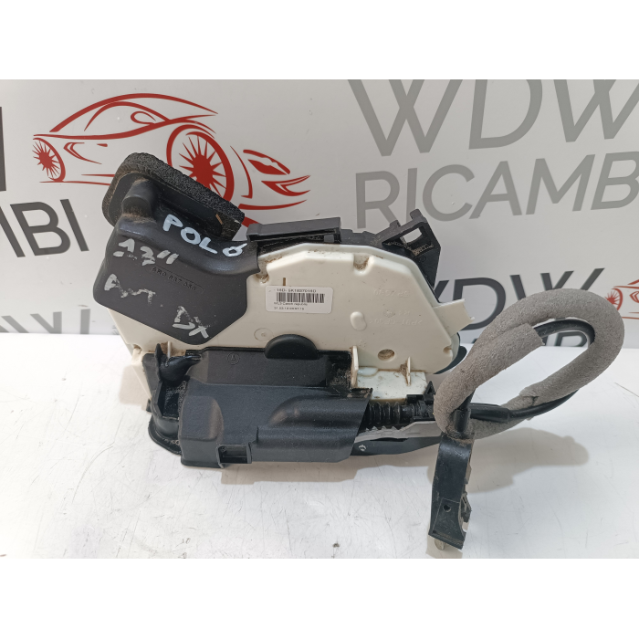 5K1837016D SERRATURA ELETTRICA PORTA ANTERIORE DESTRO VW POLO (6R) 2009\2017
