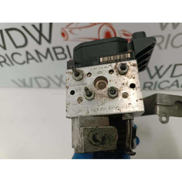 A0034318712 CENTRALINA AGGREGATO POMPA ABS MERCEDES CLASSE S 3.2 W220 1998-2005 A0034318712  