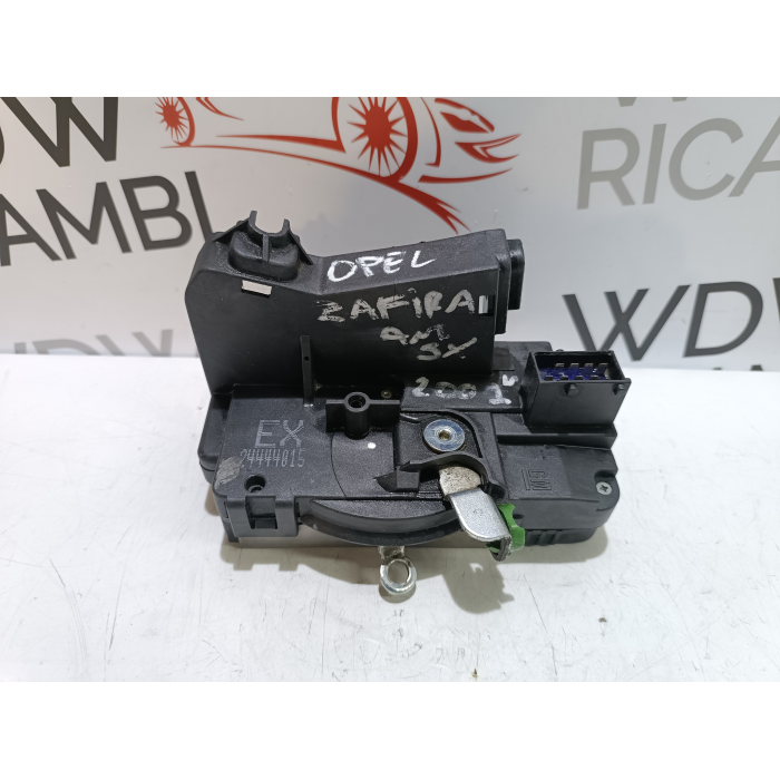24444015 SERRATURA ELETTRICA 8 PIN ANTERIORE SINISTRO OPEL ZAFIRA A (1999\2005) 