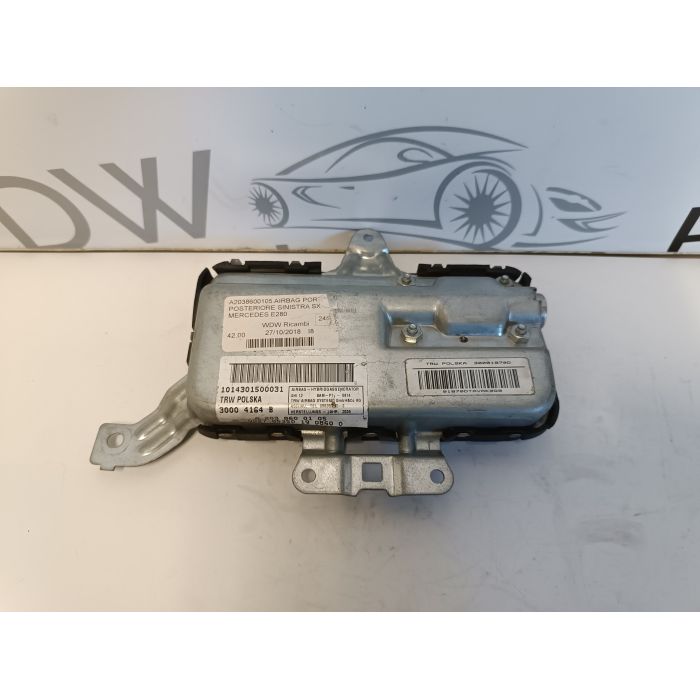 A2038600105 AIRBAG PORTA POSTERIORE SINISTRA SX MERCEDES CLASSE E E280 W211 2002-2009 