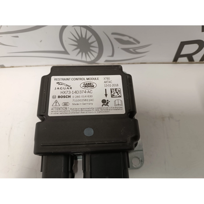 HX73-14D374-AC / 0285014630 CENTRALINA CRASCH AIRBAG JAGUAR F-PACE 2.0 D (2016\2020)