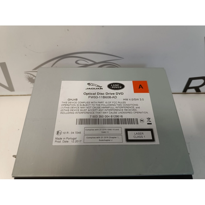 FW93-11B608-AD AMPLIFICATORE LETTORE CD NAVIGATORE JAGUAR F-PACE 2.0 D (2016\2020)