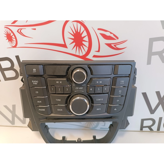 13360091 / 28299889 GRUPPO COMANDI STEREO AUTORADIO RADIO OPEL ASTRA J (2009\2020)