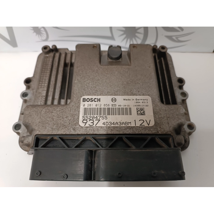 55204755 CENTRALINA ECU MOTORE BOSCH ALFA ROMEO 147 1.9 88KW 120CV - 150CV 0281012858