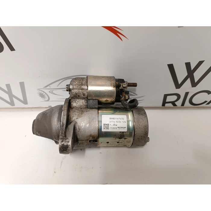 8980147432 MOTORINO AVVIAMENTO USATO ORIGINALE OPEL ASTRA J 1.7 CDTI (2009\2020)