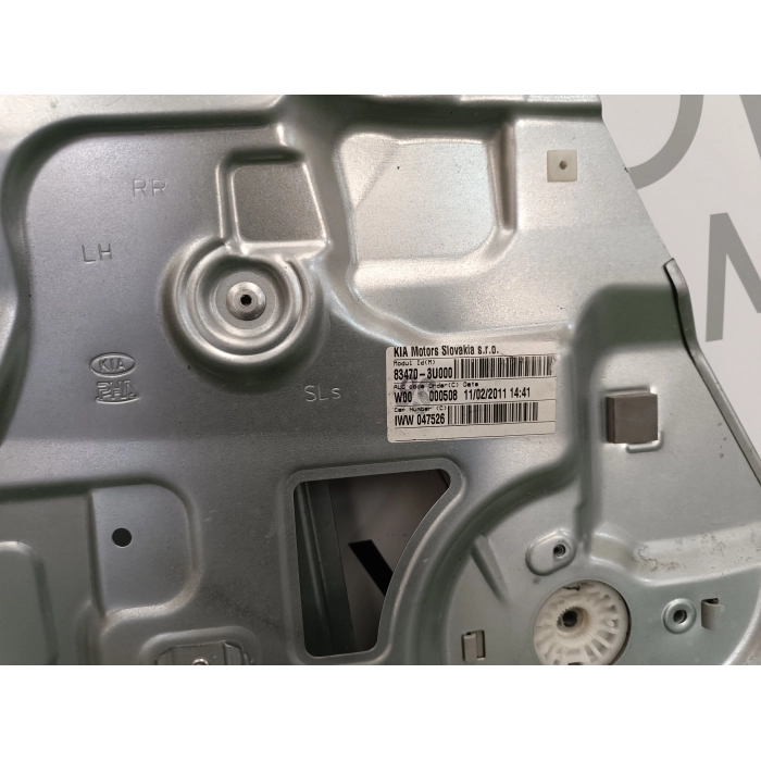83470-3U000 ALZAVETRO PORTA POSTERIORE SINISTRO KIA SPORTAGE (SL) (2010\2016)