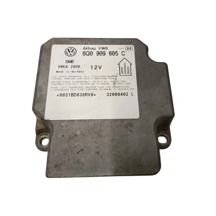 6Q0909605C - 5WK42900 CENTRALINA AIRBAG VOLKSWAGEN PASSAT B5 - 3BG 1996-2005