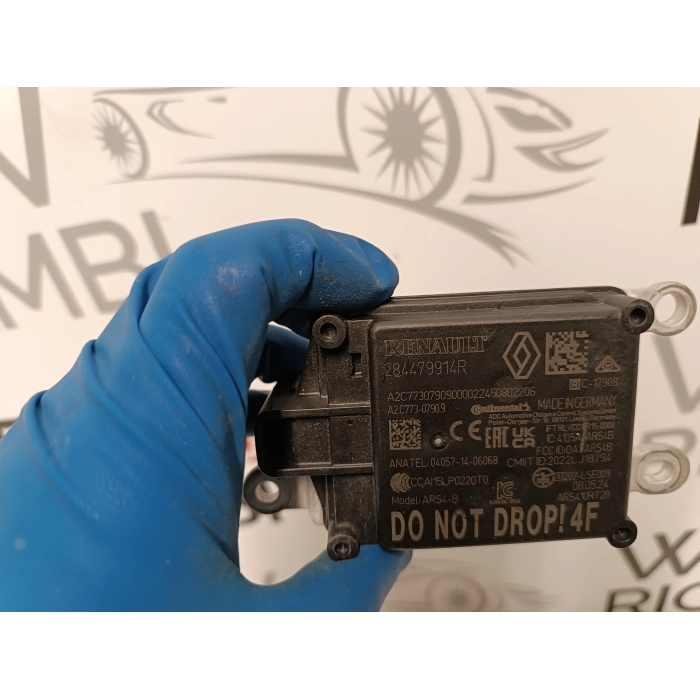 A2C773-07909 / 284479914R CENTRALINA RADAR ANTI COLLISIONE RENAULT CLIO - CAPTUR 2019-2024