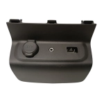 9812508977 CORNICE ATTACCO ACCENDISIGARI AUX CITROEN C3 3° (DAL 2016 IN POI >)