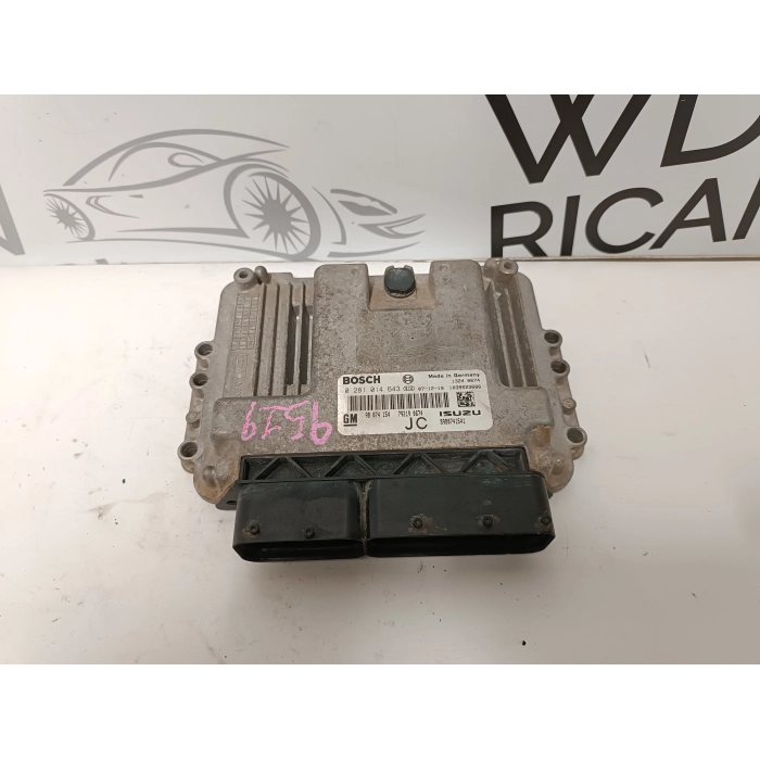 98074154 CENTRALINA ECU MOTORE OPEL ASTRA H 1.7 CDTI 74KW 101CV 2004-2011