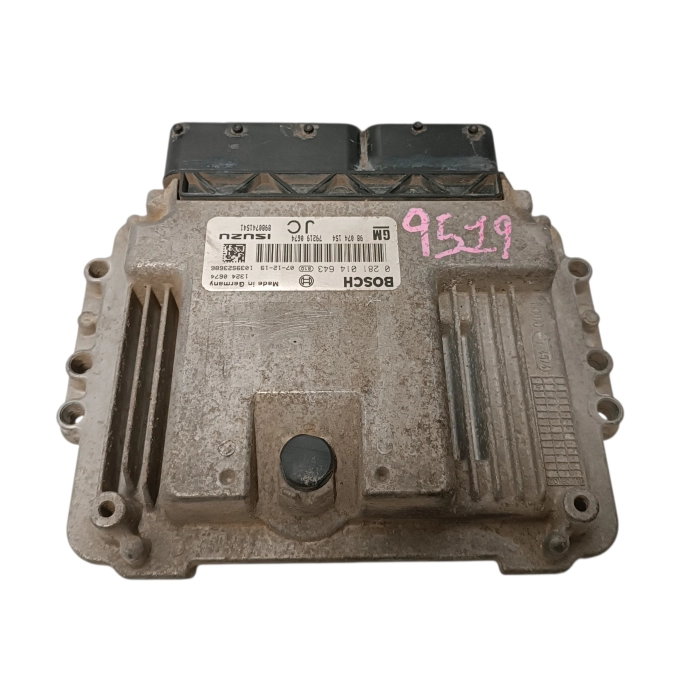98074154 CENTRALINA ECU MOTORE OPEL ASTRA H 1.7 CDTI 74KW 101CV 2004-2011