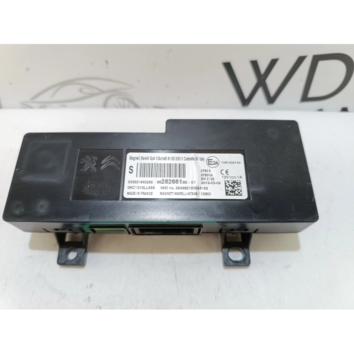 9828266180 CENTRALINA MODULO BLUETOOTH CITROEN DS3 (2018\2022) 503551640266