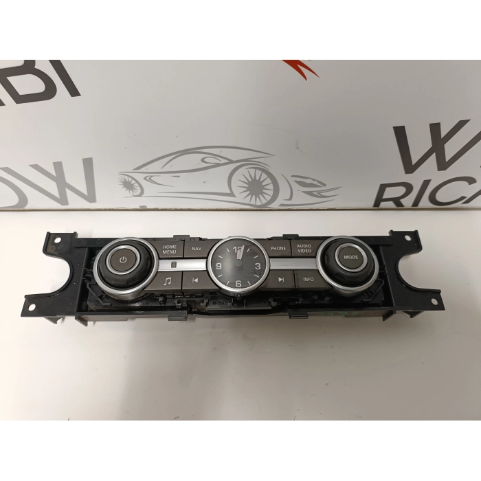 AH2218C858BF STEREO RADIO COMANDI MODANATURA OROLOGIO RANGE ROVER SPORT 2005-2012