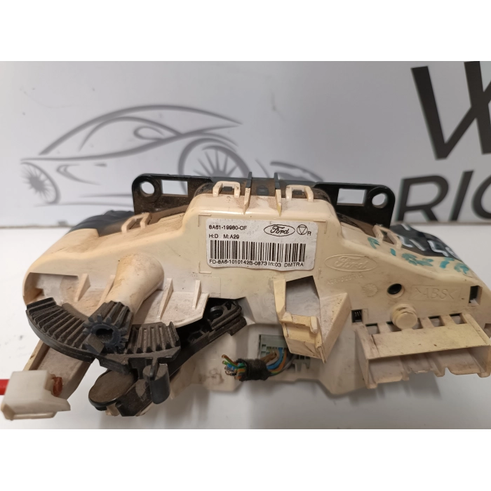 8A61-19980-CF GRUPPO COMANDI STUFA CLIMA A\C FORD FIESTA 6° 2013\2017 8A6119980