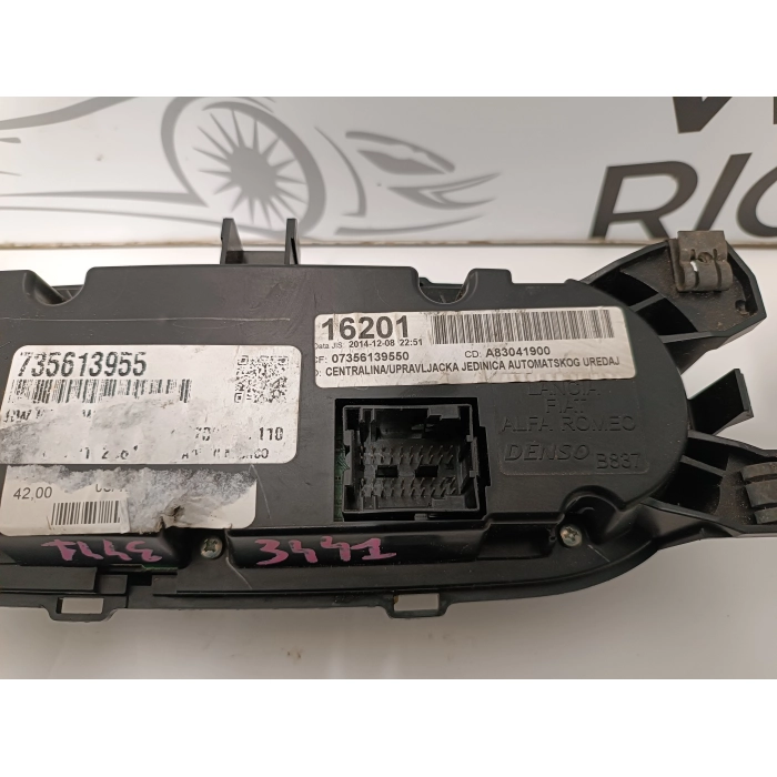 735613955 STRUMENTAZIONE GRUPPO COMANDI CLIMA STUFA A/C FIAT 500L DIGITALE