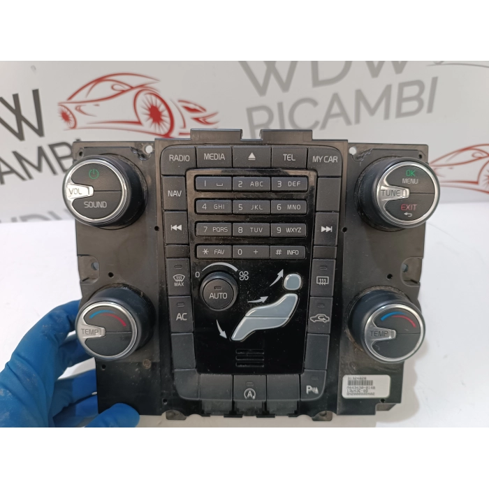 31324828 CENTRALINA PULSANTIERA COMANDI CLIMA A\C VOLVO V60 (DAL 2010 IN POI >)