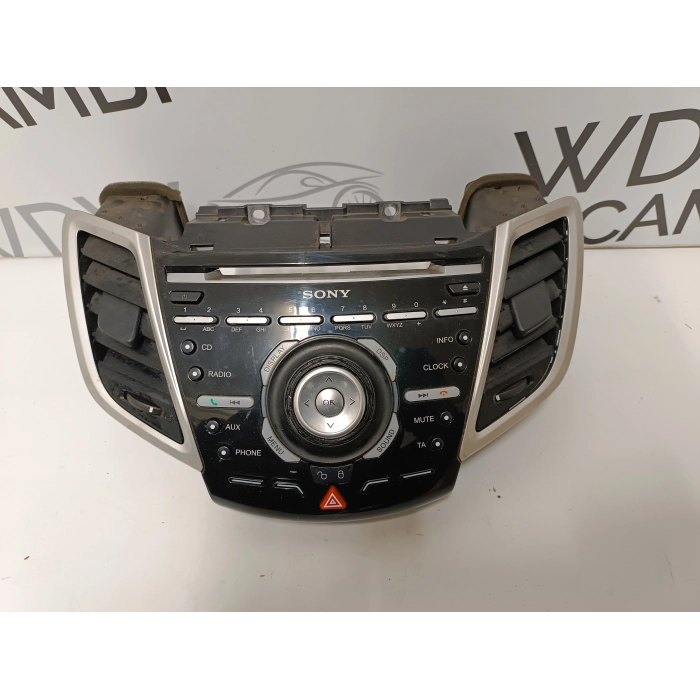 AA6T-18K811-AF STEREO AUTORADIO RADIO CD FORD FIESTA 6° 1.6 TDCI (2008\2013)