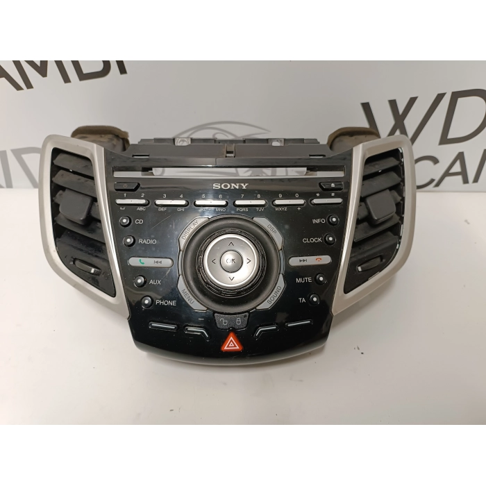 AA6T-18K811-AF STEREO AUTORADIO RADIO CD FORD FIESTA 6° 1.6 TDCI (2008\2013)
