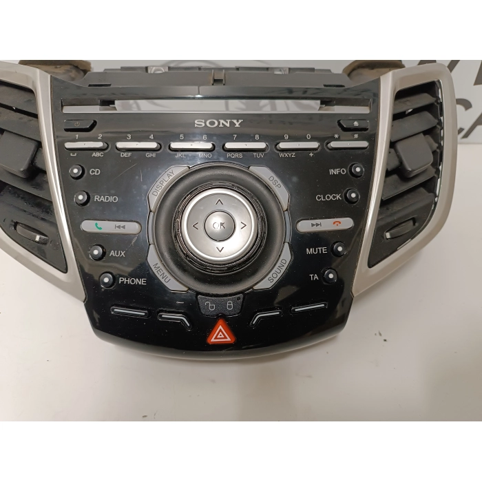 AA6T-18K811-AF STEREO AUTORADIO RADIO CD FORD FIESTA 6° 1.6 TDCI (2008\2013)