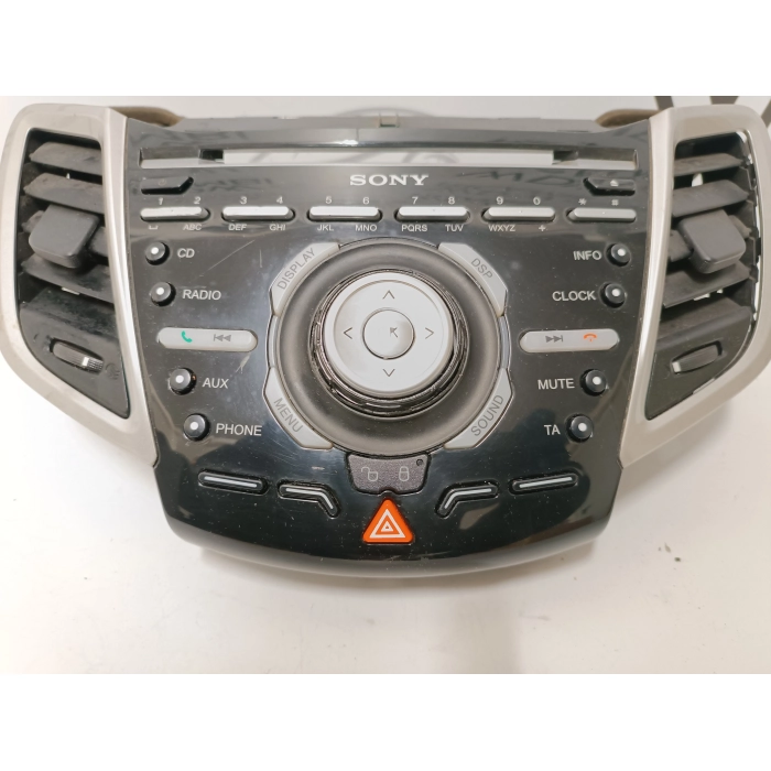 AA6T-18K811-AF STEREO AUTORADIO RADIO CD FORD FIESTA 6° 1.6 TDCI (2008\2013)