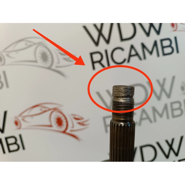SEMIASSE ANTERIORE SINISTRO SX CITROEN C1 - PEUGEOT 107 1.0 68CV BENZINA (2005\2012)