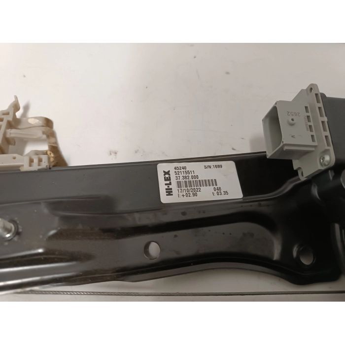 52115511 MOTORINO ALZAVETRO PORTA ANTERIORE SINISTRO LANCIA YPSILON Y 312 2011-2024