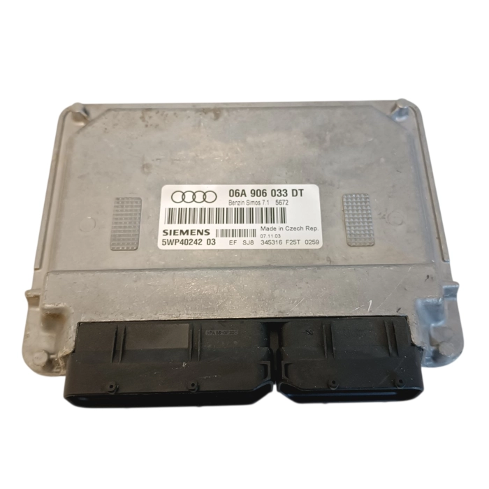5WP4024203 - 06A906033DT CENTRALINA MOTORE ECU AUDI A3 8P 1.6 75KW 102CV BENZINA 2003\2007