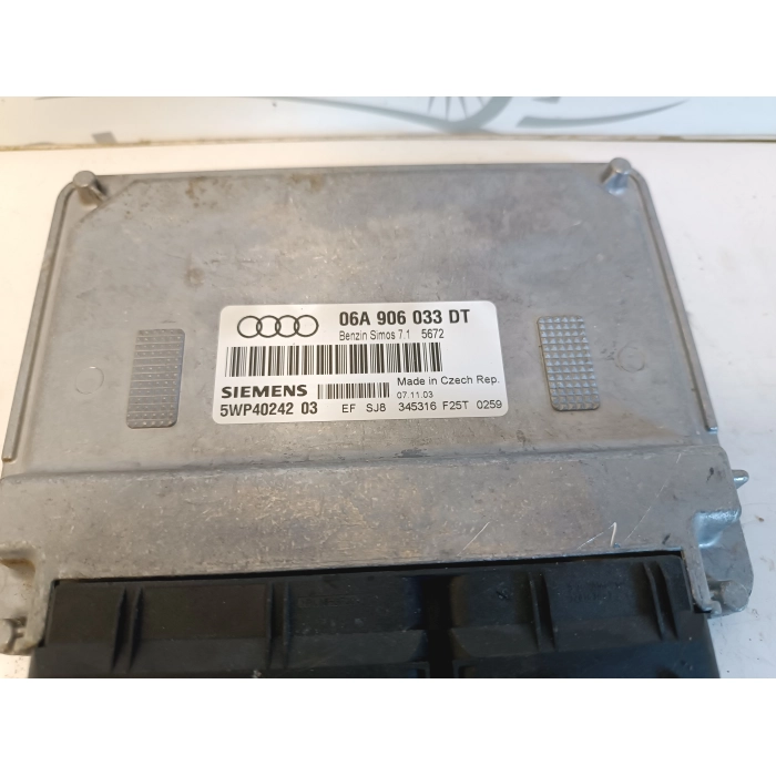 5WP4024203 - 06A906033DT CENTRALINA MOTORE ECU AUDI A3 8P 1.6 75KW 102CV BENZINA 2003\2007