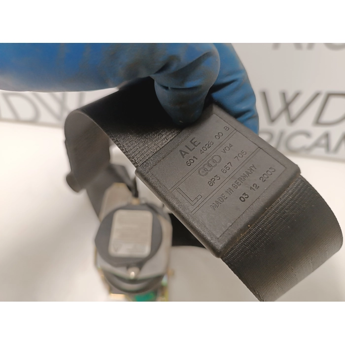 8P3857705 - 602134200 CINTURA DI SICUREZZA ANTERIORE SINISTRA AUDI A3 8P 2003\2007