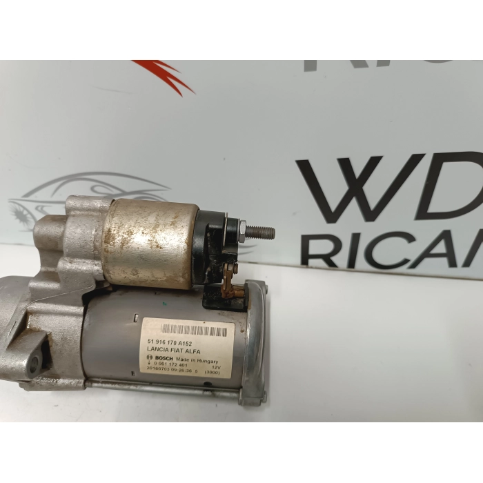 51916170A MOTORINO AVVIAMENTO 1.3 MJT 95CV FIAT 500 - 500L - PANDA - LANCIA 312B1000