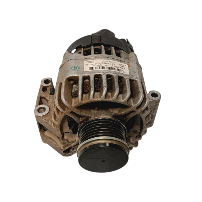 51880173 MS1012101700 ALTERNATORE 14V 120A 312B1000 1.3 95CV FIAT 500 PANDA - LANCIA - ALFA ROMEO