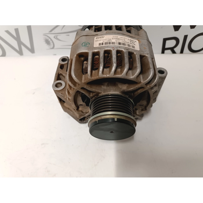 51880173 MS1012101700 ALTERNATORE 14V 120A 312B1000 1.3 95CV FIAT 500 PANDA - LANCIA - ALFA ROMEO