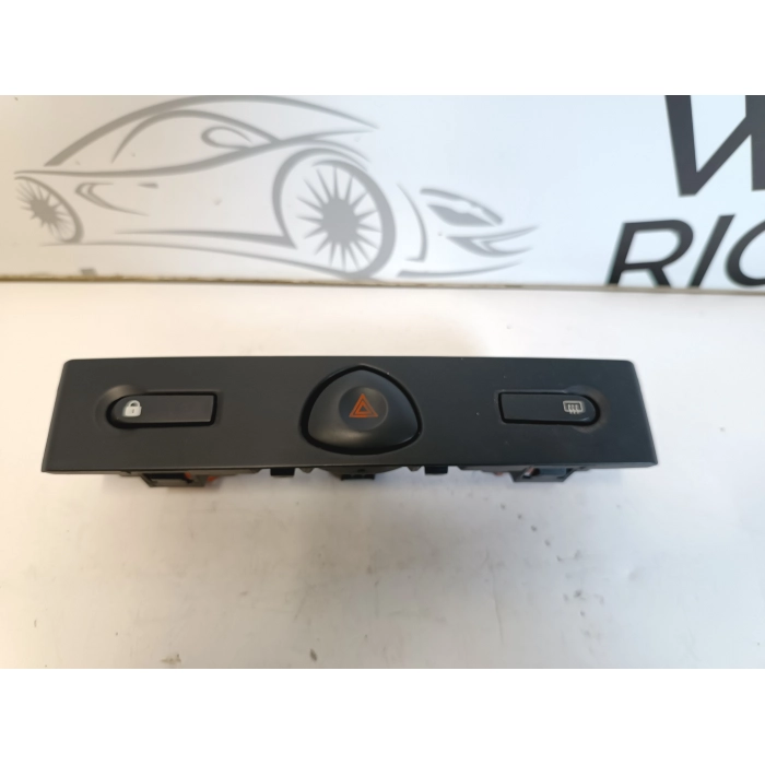 R6195340 PULSANTIERA INTERRUTTORE CENTRALE LUCE EMERGENZA RENAULT CLIO II 1998-2001