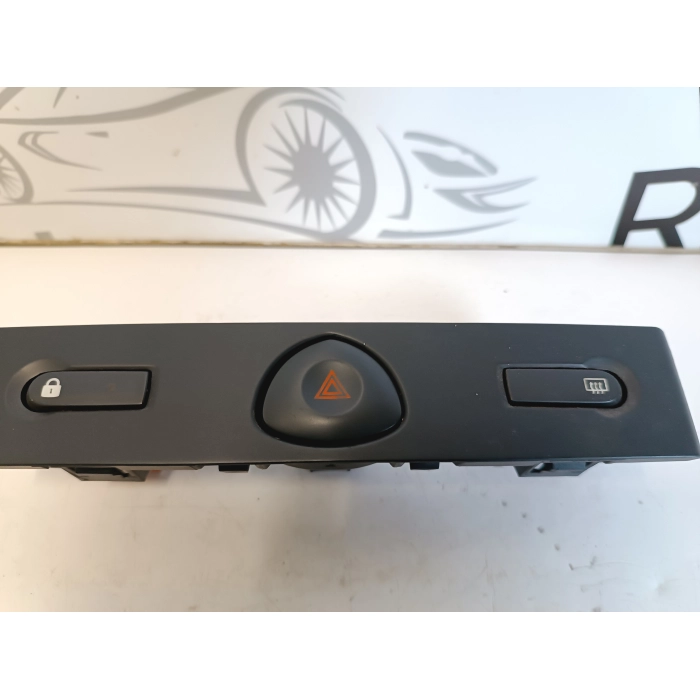 R6195340 PULSANTIERA INTERRUTTORE CENTRALE LUCE EMERGENZA RENAULT CLIO II 1998-2001