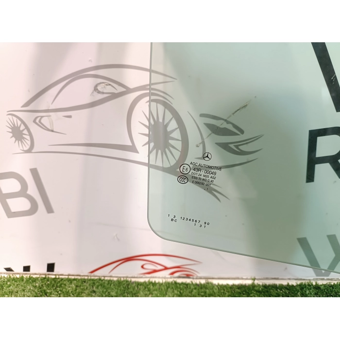VETRO SCENDENTE PORTA POSTERIORE DESTRO MERCEDES CLASSE C W204 (2007\2011)