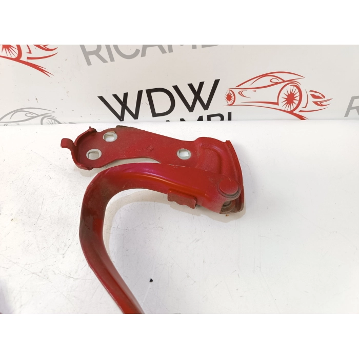 COPPIA CERNIERE CERNIERA COFANO ANTERIORE LATO DX \ SX FIAT 500 1.4 (2007\2015)