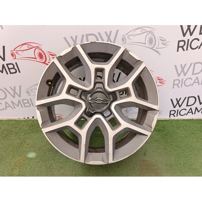 735661501 1 CERCHIO IN LEGA DA 18 5 FORI FIAT 500X 1.6 MTJ (DAL 2014 IN POI >) 7JX18H2-40