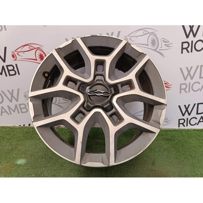 735661501 1 CERCHIO IN LEGA DA 18 5 FORI FIAT 500X 1.6 MTJ (DAL 2014 IN POI >) 7JX18H2-40